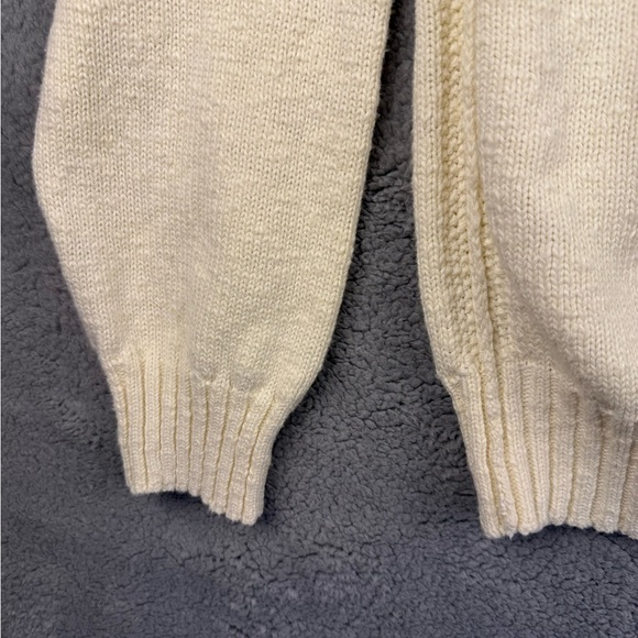 Orvis preowned turtleneck sweater XL cream - Picture 3 of 11